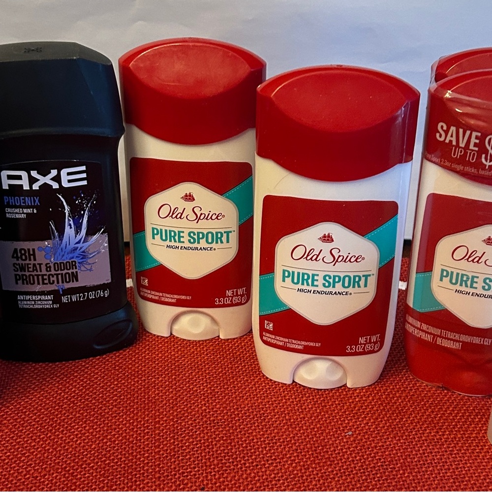 Old Spice LOT Mens Deodorant Secret Clinical AXE 7 items Womens NEW - Picture 3 of 5